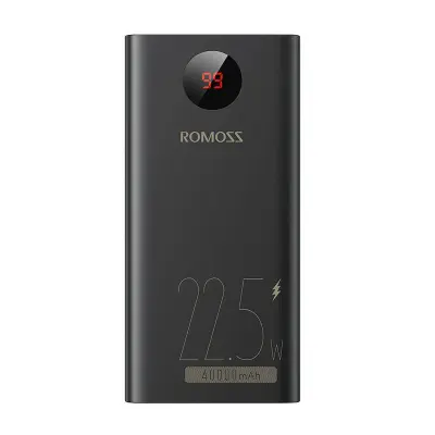 Powerbank Romoss PEA40PF 40000mAh, 22,5W (črna)