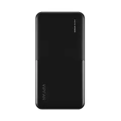 Powerbank Vipfan Ultra-Thin F04 10000mAh, 2x USB (črna)