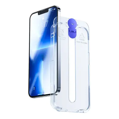 Celozaslonsko kaljeno steklo Joyroom Easy Fit JR-H12 za Apple iPhone 14 Pro Max 6.7''