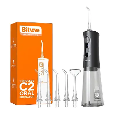 Set vodnih nitkarjev s šobami Bitvae C2 (črn)