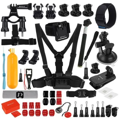 Dodatki Puluz Ultimate Combo Kits za športne kamere PKT16 53 v 1