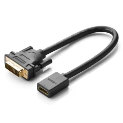 Adapter DVI na HDMI UGREEN 20118 (črn)