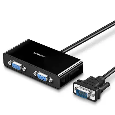 VGA video razdelilnik UGREEN 40254 do 2x VGA - 1m (črn)