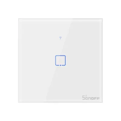 SONOFF pametno stensko stikalo Wi-Fi enojno T0EU1C-TX