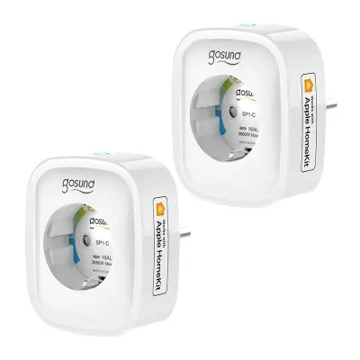Pametna vtičnica WiFi Gosund SP1-H (2 paketa) (HomeKit)