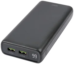 Deltaco - a nordic brand PB-C1004 powerbank (rezervni akumulatorji) 20000 mAh  LiPo USB-A\, USB-C® črna