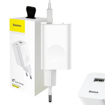 Baseus Charging Quick Charger USB 3.0 - bel