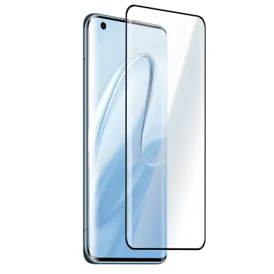 Popolna zašcita kaljenega stekla Xiaomi Mi 10 / Mi 10 Pro z ukrivljenimi robovi - crna