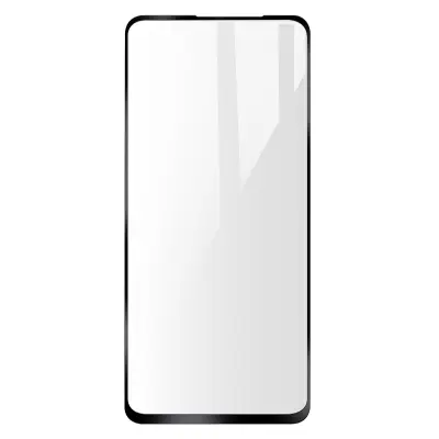 Oppo Find X3 Lite Full Tempered Glass Screen Protector, Full Adhesion - Black Outline