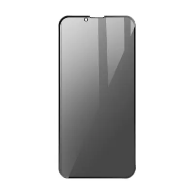 Izjemno odporno kaljeno steklo iPhone 13 Mini, Anti-spy s crno konturo
