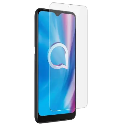 Kaljeno steklo Essentielb HeYou 60, Alcatel 1S 2020 in 3L 2020, zašcita zaslona Altice S43 s poševnimi robovi, izjemno odporna trdota 9H - prozorna