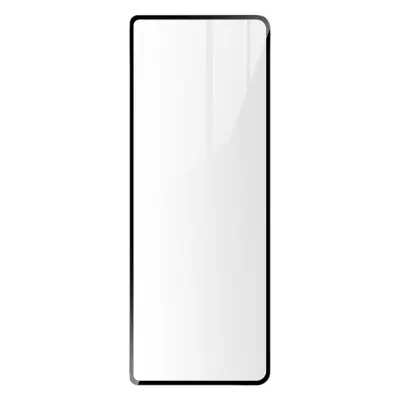 Zašcita zaslona iz kaljenega stekla 9H, odporna proti praskam in udarcem - prozoren crn obris za Samsung Galaxy Z Fold 3