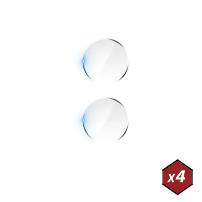Paket 4x folij za fotoaparat iPhone 12 / 12 Mini Fleksibilno steklo 6H Nezlomljivo, 3mk - prozorno