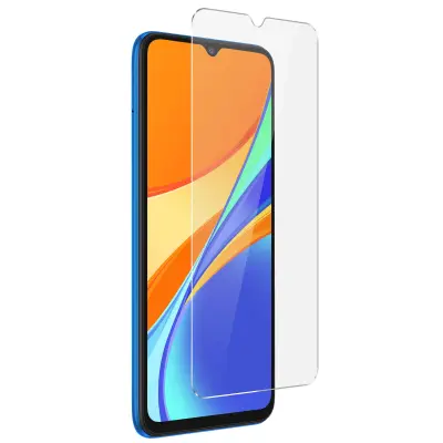 Xiaomi Redmi 9A in 9C zašcita zaslona iz kaljenega stekla s poševnimi robovi, izjemno odporna trdota 9H - prozorna