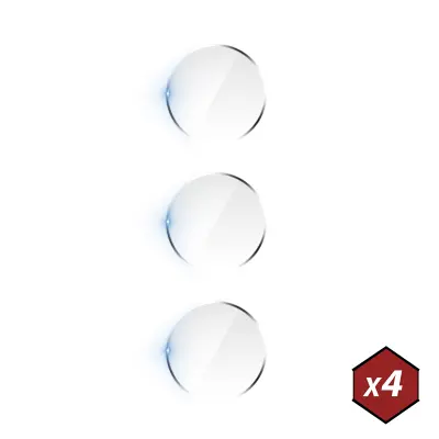 Paket 4x filmov za kamero Samsung Galaxy S21 Fleksibilno steklo 6H Unbreakable, 3mk - prozorno