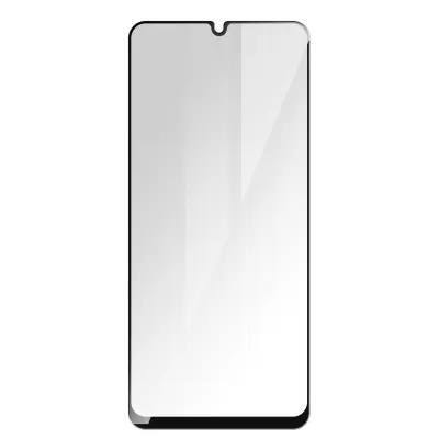 Samsung Galaxy A22 / M32 Full Tempered Glass, 100% lepilna zašcita zaslona - crn obris