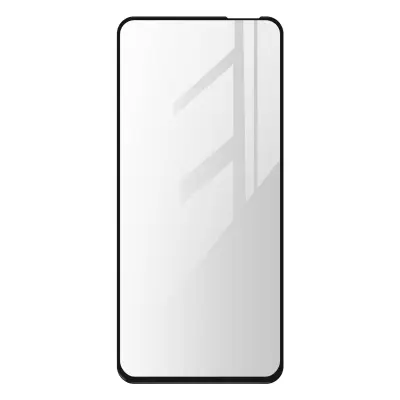 Popolna zašcita zaslona iz kaljenega stekla, popolna adhezija - crn obris za Oppo A54 5G in A74 5G, Realme 8 5G in Narzo 30 5G