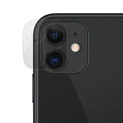 Kaljeno steklo kamere za iPhone 11 Total Protection Ultra-resistant - prozorno