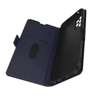 Ovitek za Samsung Galaxy A52, A52 5G in A52s, držalo za kartico, video držalo in mini magnetni zavihek - modra
