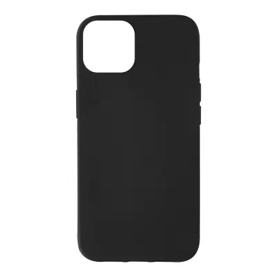 Ovitek iz mehkega silikona za iPhone 13 - crn