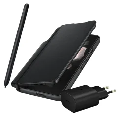 Uradni paket Samsung: preklopna torbica S Pen Stylus polnilnik USB-C str. Samsung Z Fold 3