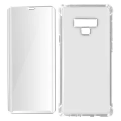 Samsung Galaxy Note 9 Premium 360° Protection Pack: ultra tanek, ukrivljen, mehak ovitek iz kaljenega stekla, odporen proti udarcem