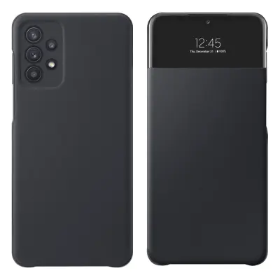 Original Samsung A32 Smart Window Case, S View Wallet Cover - crn