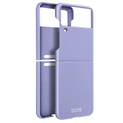 Togi ovitek Samsung Z Flip 3 z lepilnim držalom - vijolicen