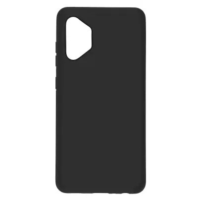 Silikonski ovitek Soft Touch za Samsung Galaxy A32 5G, prilagodljiva zašcita - crn