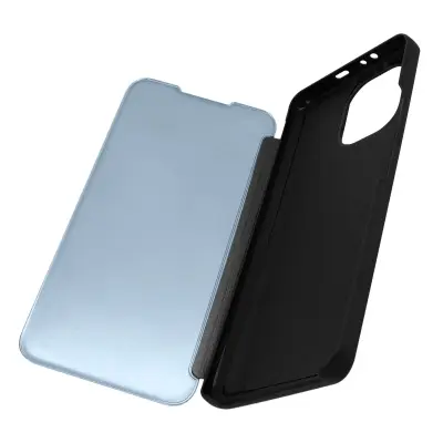Xiaomi Mi 11 5G Ultra-thin Mirror Folio Case Funkcija stojala - crn