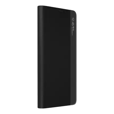 Ovitek za Samsung Galaxy S21 FE, ucinek najlona, notranjost mehka na dotik - crna