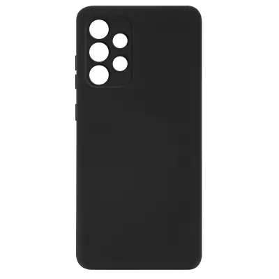 Silikonski ovitek Soft Touch za Samsung Galaxy A32, prilagodljiva zašcita - crn