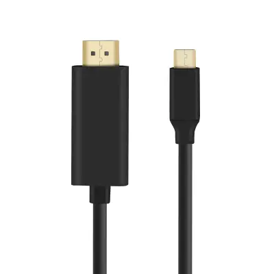 USB tip C v HDMI moški 4K kabel, 2 m - crn