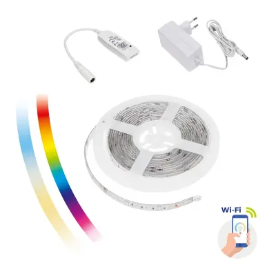 LED trak komplet RGB/CCT/DIMM, 17W - 5M