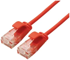 Roline green 21443917 RJ45 omrežni kabel\, Patch kabel CAT 6a U/UTP 5.00 m rdeča  1 kos