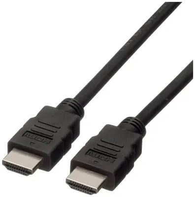 Roline green HDMI priklučni konektor HDMI-A  vtič 5 m črna 11445735 #####4K UHD HDMI kabel