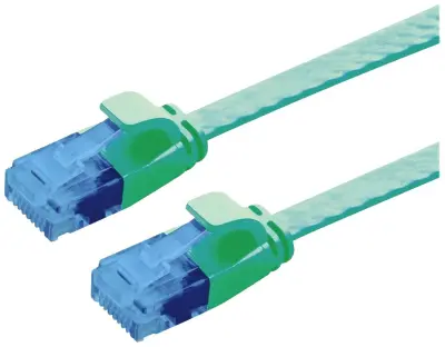 Value 21992042 RJ45 omrežni kabel\, Patch kabel CAT 6a U/UTP 2.00 m zelena  1 kos