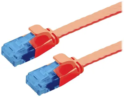 Value 21992024 RJ45 omrežni kabel\, Patch kabel CAT 6a U/UTP 1.50 m rdeča  1 kos