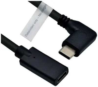 Roline USB-C kabel USB 3.2 gen. 1 (USB 3.0) USB-C® vtič\, USB-C® vtičnica  2.00 m črna  11045496