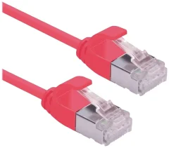 Roline 21153315 RJ45 omrežni kabel\, Patch kabel CAT 6a U/FTP 2.00 m rdeča  1 kos