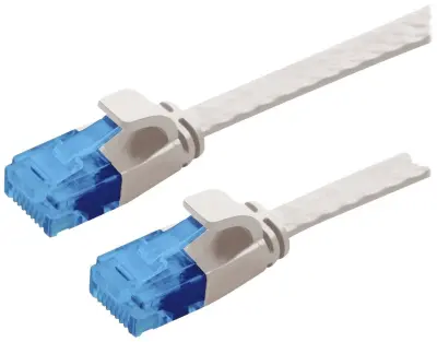 Value 21992013 RJ45 omrežni kabel\, Patch kabel CAT 6a U/UTP 3.00 m siva  1 kos