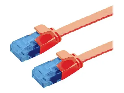 Value 21992023 RJ45 omrežni kabel\, Patch kabel CAT 6a U/UTP 3.00 m rdeča  1 kos