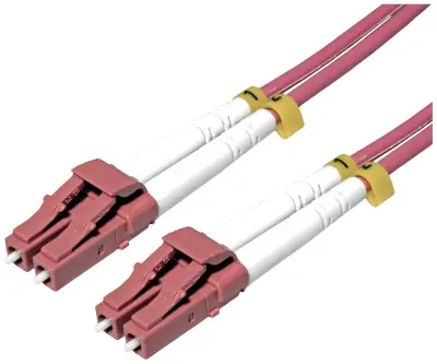 Roline 21158610 steklena vlakna optični priključni kabel LC  1.00 m vijolična  1 kos