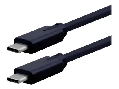 Kabel ROLINE USB3.2 Gen2x2\, C–C\, ST/ST\, 20Gbit/s\, 240W\, črn\, 1\,5 m Roline USB kabel  USB-C® vtič 1.50 m črna  11029077