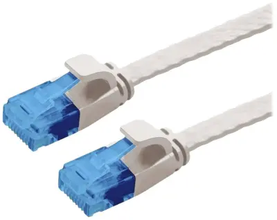 Value 21992014 RJ45 omrežni kabel\, Patch kabel CAT 6a U/UTP 1.50 m siva  1 kos