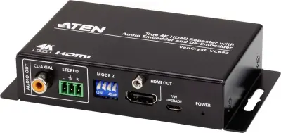 ATEN True 4K HDMI Repeater z Audio Embedder in De-Embedder ATEN True 4K HDMI HDMI® vhod Repeater  5 m