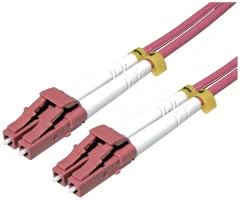 Roline 21158613 steklena vlakna optični priključni kabel LC  5.00 m vijolična  1 kos