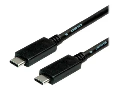 Roline USB kabel USB 3.2 gen. 2 (USB 3.1 gen. 2) USB-C® vtič 2.00 m črna  11029055