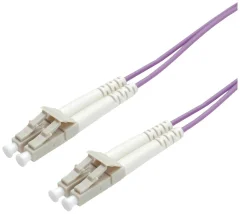 Roline 21158754 steklena vlakna optični priključni kabel LC  7.00 m vijolična  1 kos