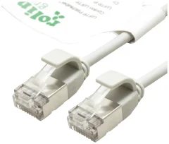 Roline green 21443304 RJ45 omrežni kabel\, Patch kabel CAT 6a U/FTP 1.50 m siva  1 kos